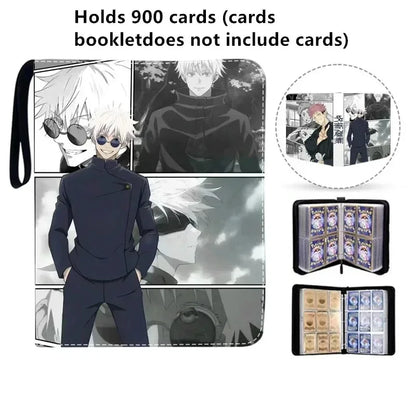 Anime Jujutsu Kaisen Collection 400pcs/900pcs Phantom Parade Card Album Book Card Zipper Game Cards Binder Holder kids Gift