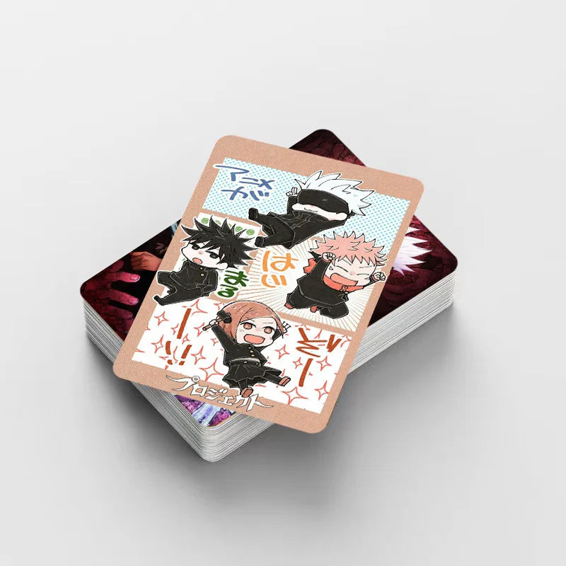 NEW 92 PCS Anime Jujutsu Kaisen Lomo Card Double-sided Hd Color Printing Picture Collection Card Gifts Toy