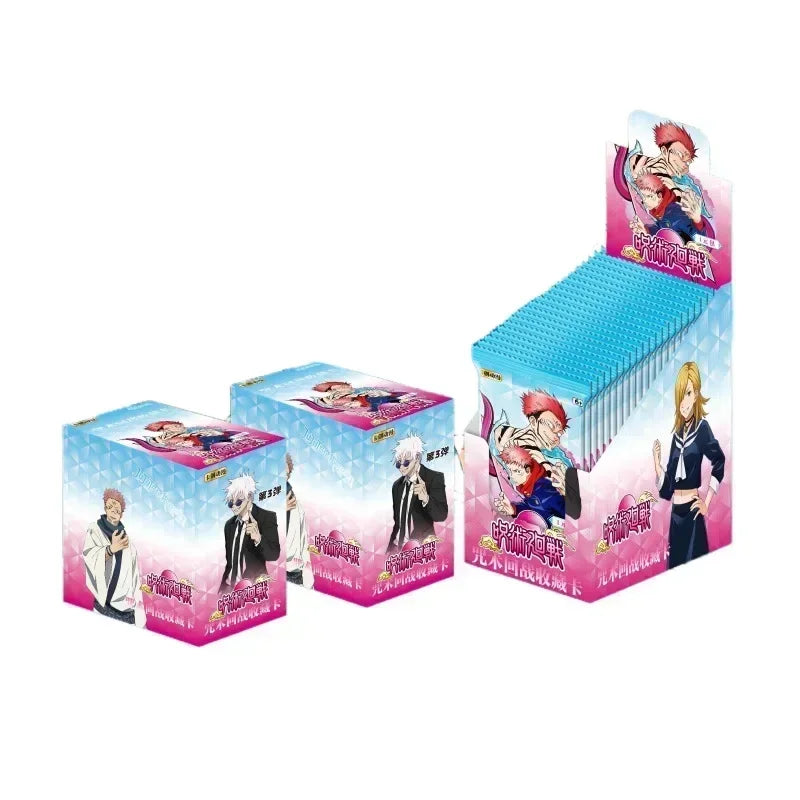 KAYOU Jujutsu Kaisen carte chapitre avancé Gojo Satoru Fushiguro Megumi Itadori Yuji Warlock carte de Collection jouet cadeau