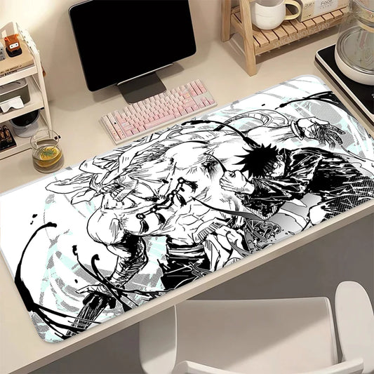 MahoRaga Mouse Pad Cartoon Anime Gaming J-Jujutsu Kaisen Mousepad Non-Slip Rubber Base Desk Mat for Computer Laptop Office Home
