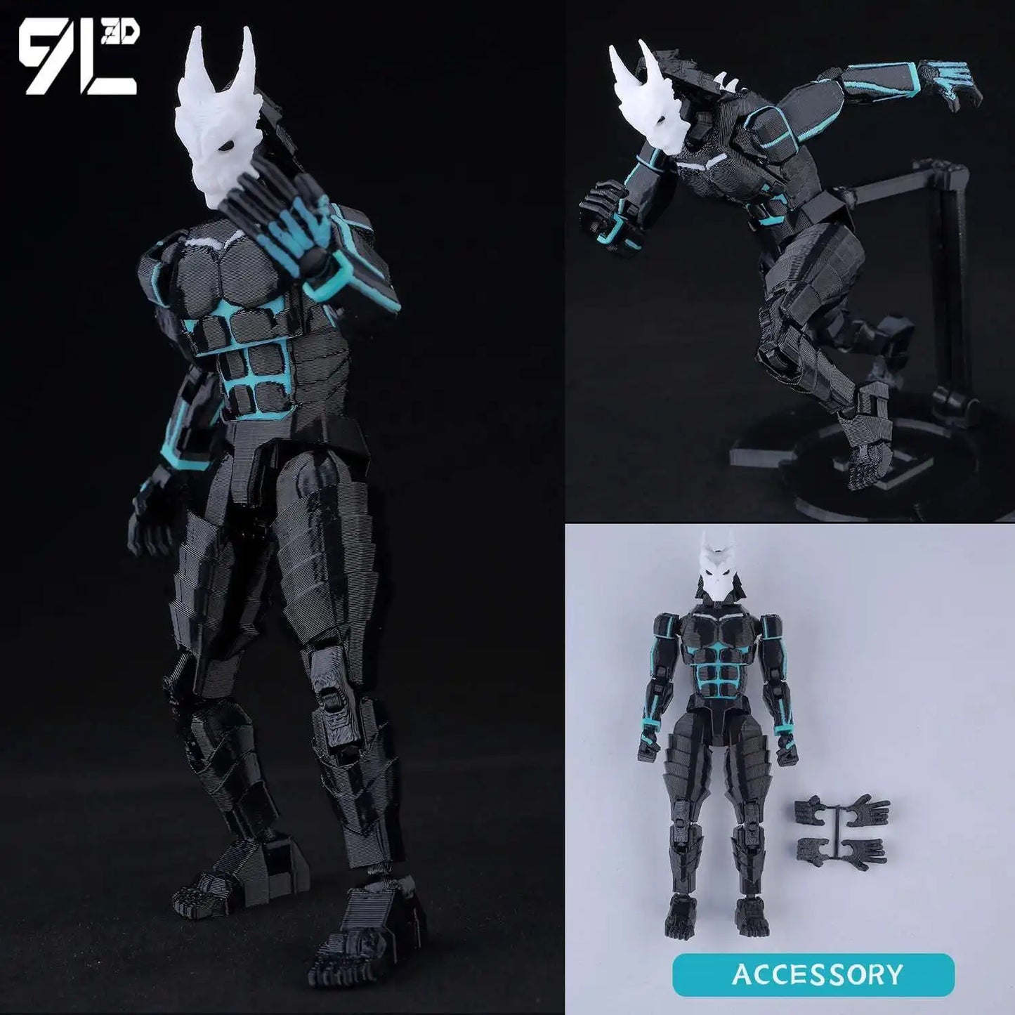 9L3D Printed Anime Naruto Jujutsu Kaisen One Piece Characters Lucky13 Dummy Action Figures Multi-Jointed T13 Mannequin Toys - Jujutsu Kaisen Merch - Free Shipping Buy Now