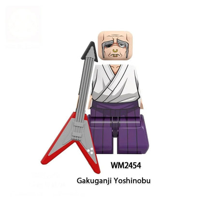 Jujutsu Kaisen Anime Cartoon Gojo Satoru Itadori Yuj Fushiguro Megumi Okkostu Yuta Building Blocks Mini Action Figures Kids Toy - Jujutsu Kaisen Merch - Free Shipping Buy Now