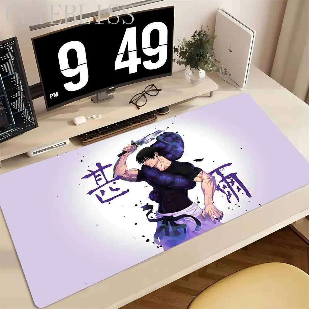 Hot Anime Jujutsu Kaisen Large Mouse Pad Ryomen Sukuna MousePads Computer Gaming Peripheral Accessories Desk Mat XXL 40x90CM