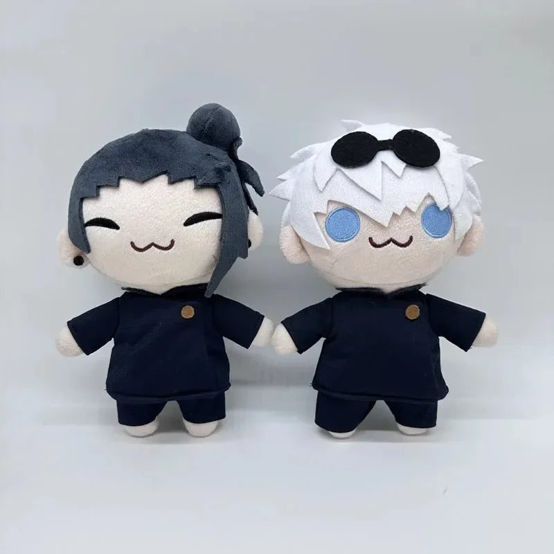 22cm Gojo And Geto Plush Toys Hot Anime Figure Plushies Toys Stuffed Animals Doll Pillow Home Decor Kids Birthday Gift Boys Toy - Jujutsu Kaisen Merch - Free Shipping Buy Now