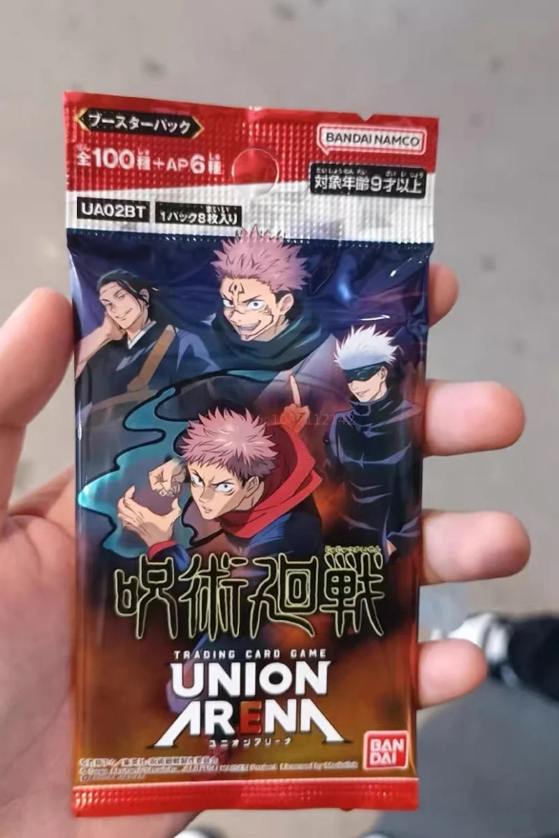 Genuine Japanese Jujutsu Kaisen Anime Bandai UA UNION ARENA Top Battle Trading Union Arena card game Children's Collections Toys