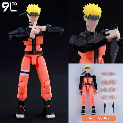 9L3D Mahoraga & Gojo Satoru 3D Printed Figures Set Jujutsu Kaisen Anime Multi-Jointed Poseable Model Collectible Toys Gift - Jujutsu Kaisen Merch - Free Shipping Buy Now