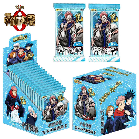 Vente en gros de la plus récente carte de collection Jujutsu Kaisen 1m01, boîte de booster d'anime japonais Doujin, jouets et loisirs pour enfants, cadeau