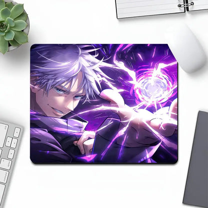 Jujutsu Kaisen Anime Mouse Pad Art Gaming Gamer Animal Small Rubber Locking Edge Large Computer MousePad Laptop Desk Pad