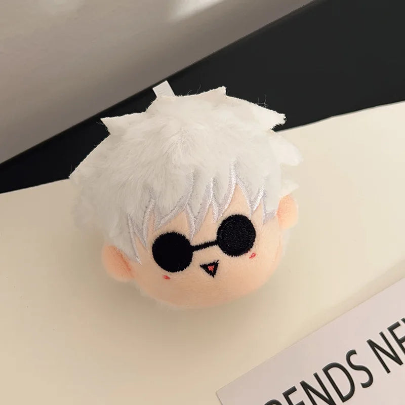New Jujutsu Kaisen  Plush Pendan Gojo Satoru Dolls School Bag Pendants Geto Suguru Cute Soft Stuffed  For Kid Christmas - Jujutsu Kaisen Merch - Free Shipping Buy Now
