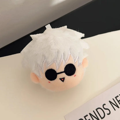 New Jujutsu Kaisen  Plush Pendan Gojo Satoru Dolls School Bag Pendants Geto Suguru Cute Soft Stuffed  For Kid Christmas - Jujutsu Kaisen Merch - Free Shipping Buy Now