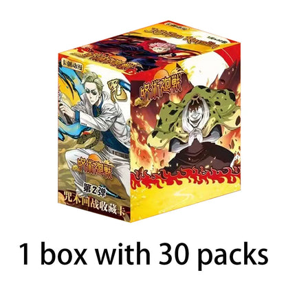 Vente en gros de la plus récente carte de collection Jujutsu Kaisen 1m01, boîte de booster d'anime japonais Doujin, jouets et loisirs pour enfants, cadeau