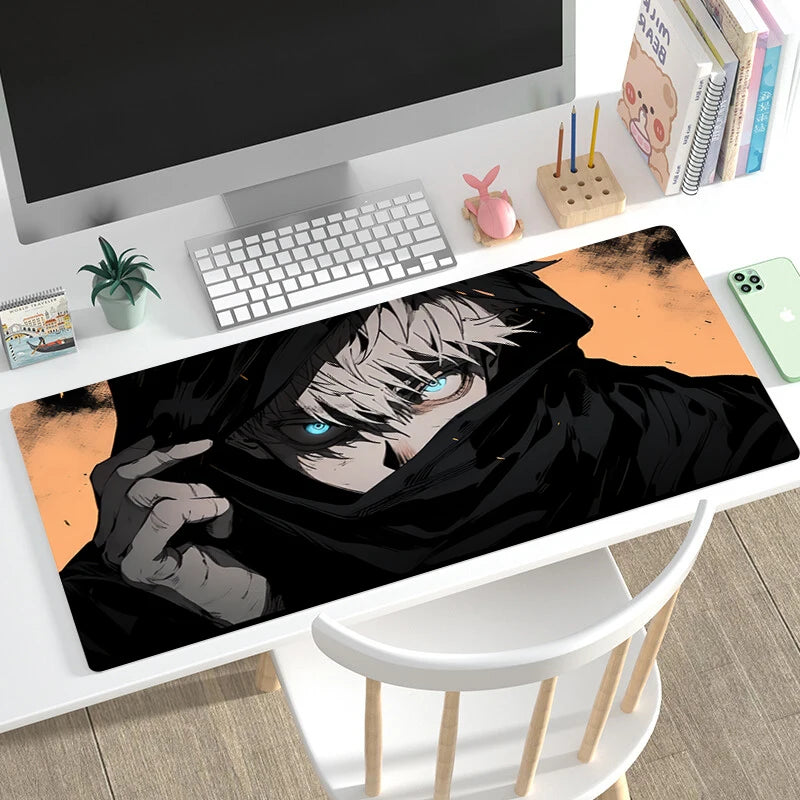 Mouse Pad Gamer Home HD Large Desk Mats Mouse Mat MousePads Jujutsu Kaisen Laptop Anti-slip Gamer Natural Rubber Carpet Mice Pad