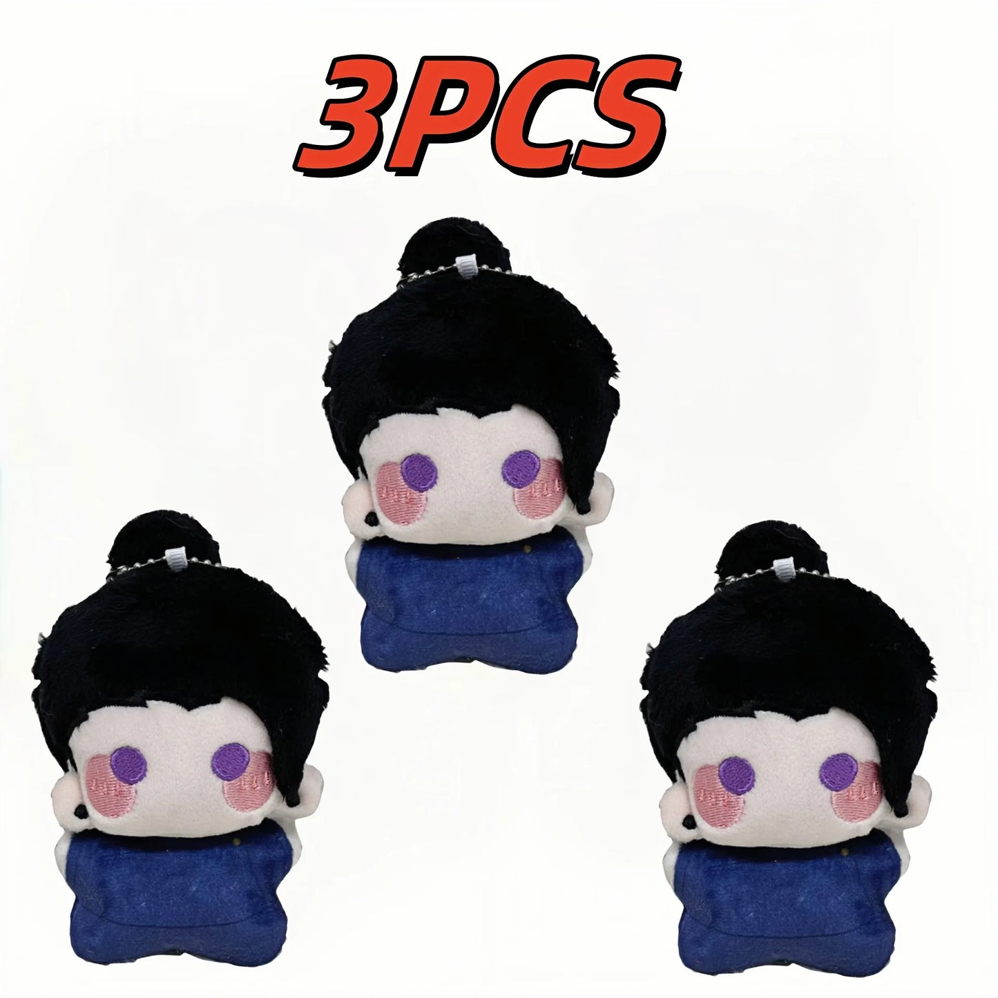 2025New Jujutsu Kaisen Keychain Plush Toys Anime Geto Suguru Satoru Gojos Doll Peluche Brinquedo Stuff Toys Fans Birthday Gifts - Jujutsu Kaisen Merch - Free Shipping Buy Now