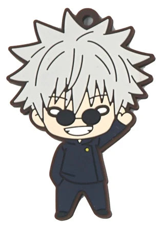 Jujutsu Kaisen Gojo Satoru Geto Suguru Yuji Nanami Kento Fushiguro Toji Choso porte-clés en caoutchouc ornement jouets Collection cadeau