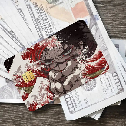 Cool Fashion Anime Popular Hot Top Jujutsu Kaisen Luxury Credit Card Film Debit Protect Bank Bus Card Sticker Skin