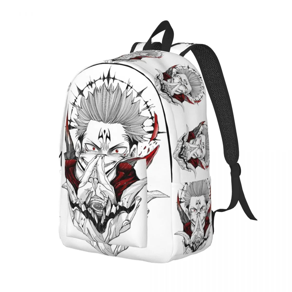 Sac à dos Jujutsu Kaisen Sukuna pour hommes et femmes, mode étudiant, randonnée, voyage, sac à dos, anime, manga, ordinateur portable, sacs en toile, sport