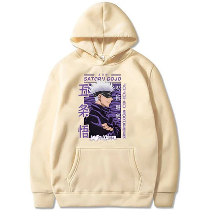Hot Anime Gojo Satoru High Quality Men's and Women's Hoodie Fashion Y2k Harajuku Street Sweatshirt - Jujutsu Kaisen Merch - Free Shipping Buy Now