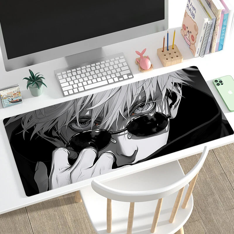 Mouse Pad Gamer Home HD Large Desk Mats Mouse Mat MousePads Jujutsu Kaisen Laptop Anti-slip Gamer Natural Rubber Carpet Mice Pad