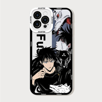 呪術廻戦 五条悟 コミックス ウルトラライト クリア 携帯ケース Samsung S25 S24 S23 S21 S20 Plus FE Note 20 カバー アニメファンダメンタル