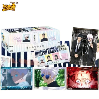 New KAYOU Original Ujutsu Kaisen Hidden Inventory Vol.1 Blind Pack Polaroid Cards Surprise Opening Toy for Teen Anime Collectors