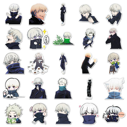 10/30/50pcs Jujutsu Kaisen Anime Stickers Manga Character Inumaki Toge Sticker DIY Helmet Bike Guitar Phone Cool Decals Packing