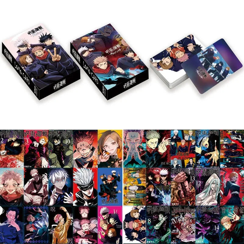 30 Pcs Commemorative Card Gojou Satoru Inumaki Toge Anime Cosplay Animation LOMO Card High-Definition Cards