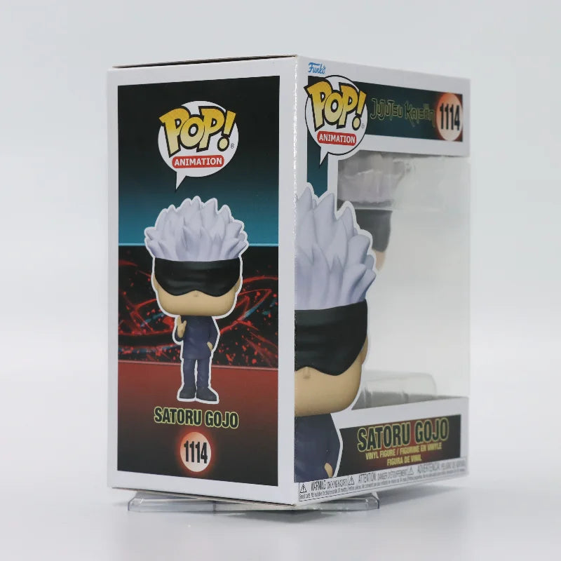 Funko Pop Original Jujutsu Kaisen Gojo Satoru Action Figure Toy Anime Figureine Statue Doll Vinyl Figure Toy Model Gift for Kids