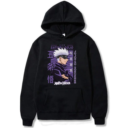 Hot Anime Gojo Satoru High Quality Men's and Women's Hoodie Fashion Y2k Harajuku Street Sweatshirt - Jujutsu Kaisen Merch - Free Shipping Buy Now