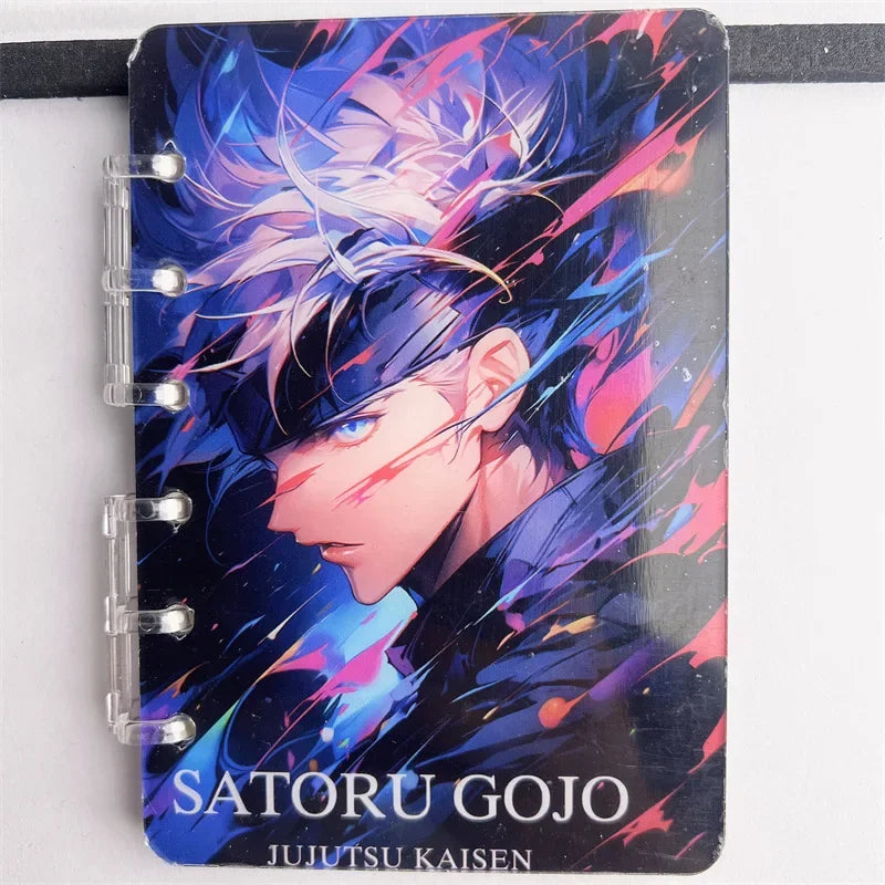 Popular Anime Cartoon Acrylic Book Bandai Notebook Exquisite Loose-leaf Book Jujutsu Kaisen Genshin Impact Attack on Titan A7 A5