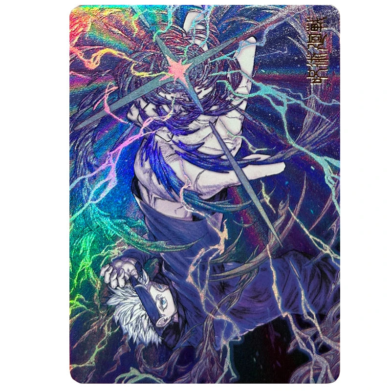 DIY CARDS Jujutsu Kaisen Ryomen Sukuna Itadori Yuji Satoru Gojo Christmas birthday gift collectible card foil stamping signature