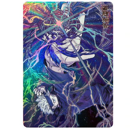 DIY CARDS Jujutsu Kaisen Ryomen Sukuna Itadori Yuji Satoru Gojo Christmas birthday gift collectible card foil stamping signature