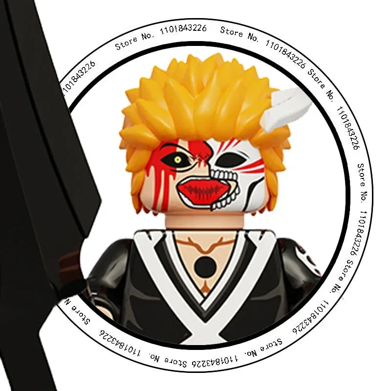 Jujutsu Kaisen Bleach Building Blocks Itadori Yuji Gojo Satoru Ryomen Sukuna Mini Action Figure Accessories Christmas Gifts