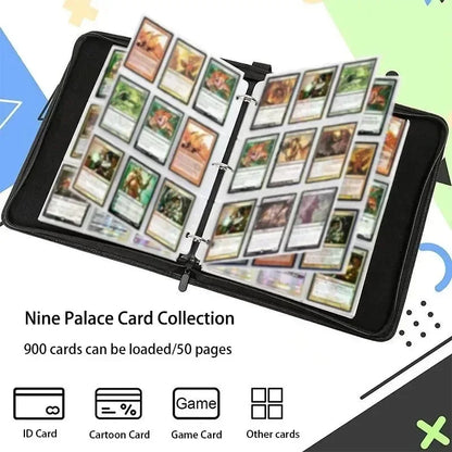 Anime Jujutsu Kaisen Collection 400pcs/900pcs Phantom Parade Card Album Book Card Zipper Game Cards Binder Holder kids Gift