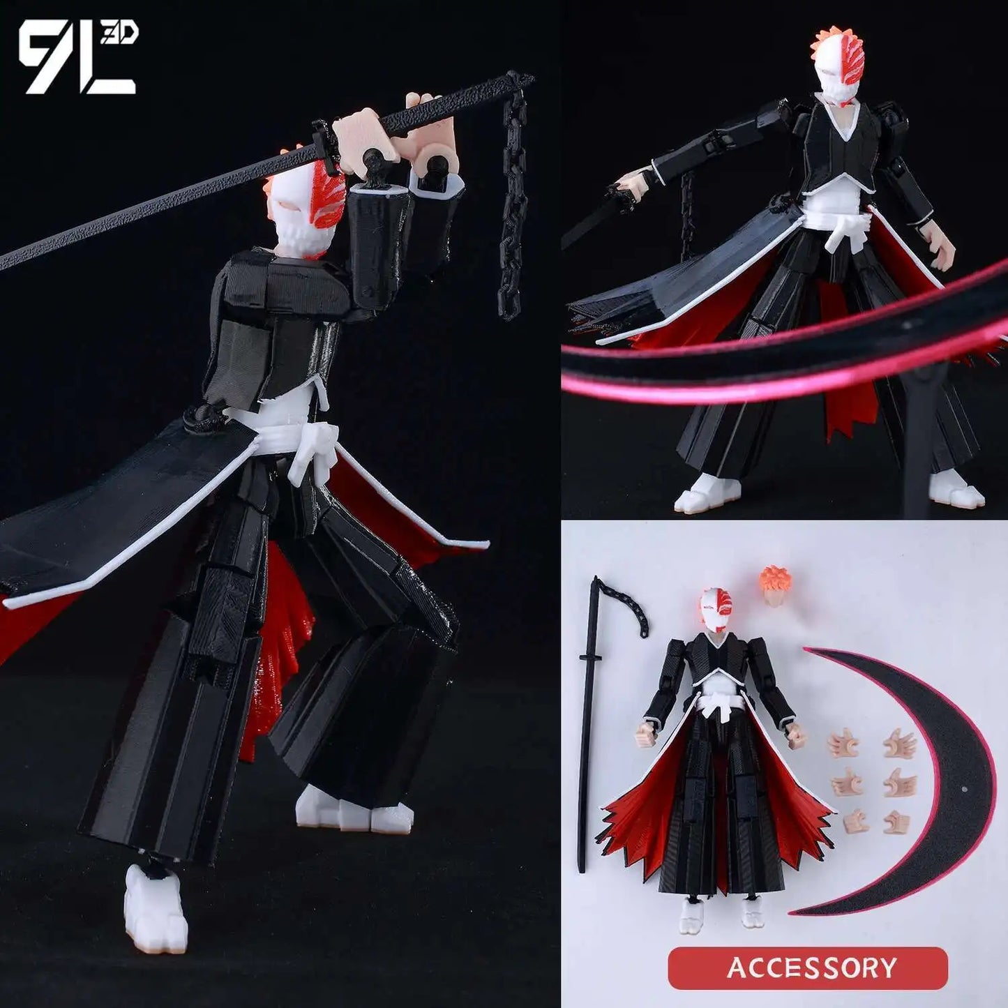 9L3D Printed Anime Naruto Jujutsu Kaisen One Piece Characters Lucky13 Dummy Action Figures Multi-Jointed T13 Mannequin Toys - Jujutsu Kaisen Merch - Free Shipping Buy Now