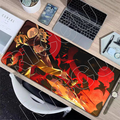 XXL J-Jujutsu Kaisen Gojo Satoru Mouse Pad Carpet Cartoon Anime Gaming Mousepad Non-Slip Rubber Desk Mat Computer Laptop Office