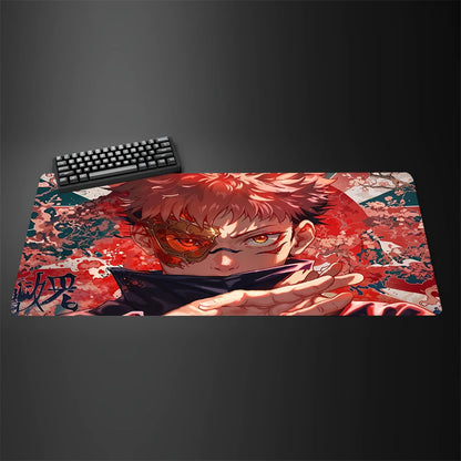 Hot Large Anime Jujutsu Kaisen 40x90CM Mouse Pad Ryomen Sukuna MousePad Satoru Gojo Computer Gaming laptop Accessories Desk Mat
