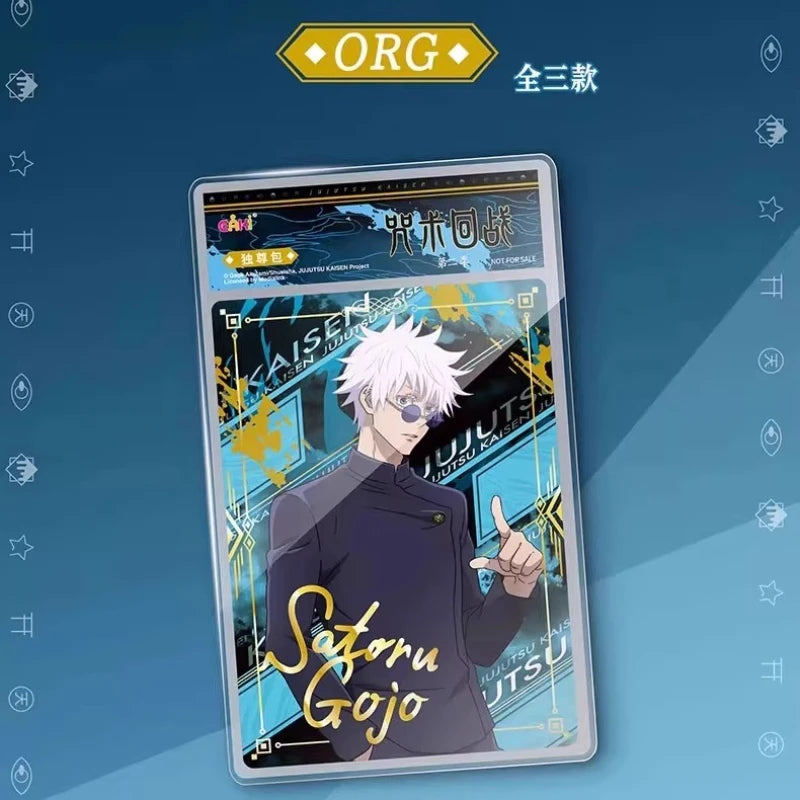 Official Genuine Jujutsu Kaisen Series Polaroid Acrylic Anime Card Character Periphery Collection Toy Card Gift Original Box