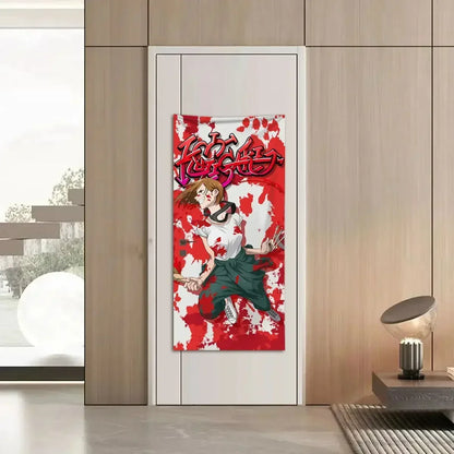 New Satoru Gojo Poster Jujutsu Kaisen Room Decoration Poster Wall Stickers Okkotsu Yuta Mahito 200cm high and 60cm wide poster