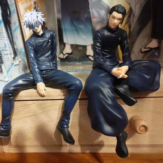 Anime Megumi Jujutsu Kaisen Nanami Figures GK Satoru Gojo Geto Suguru Sitting Look Up Toji Figure PVC Model Collection Toy Gifts - Jujutsu Kaisen Merch - Free Shipping Buy Now
