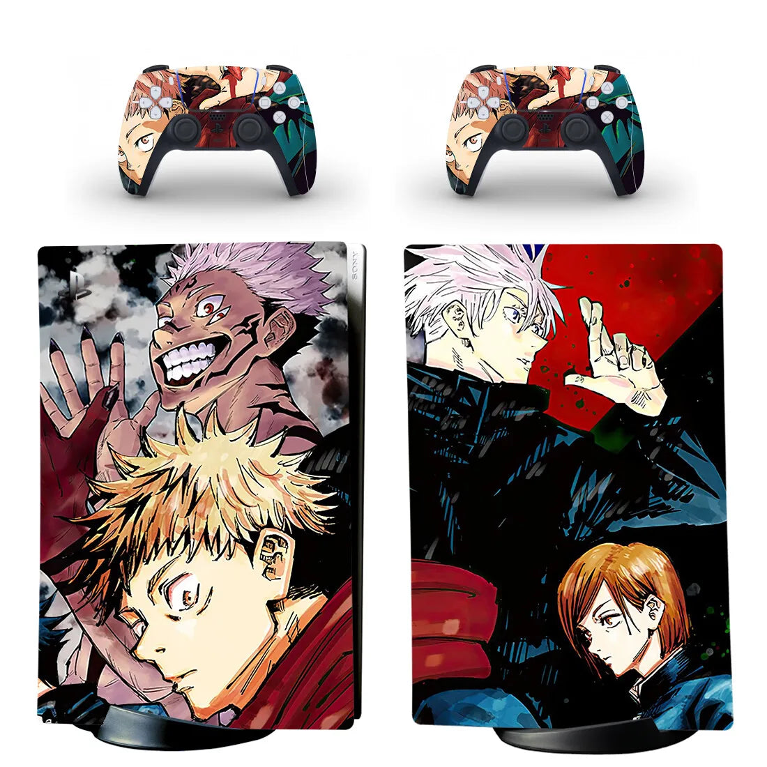 Jujutsu Kaisen Gojo PS5 Digital Skin Sticker Protector Decal Cover for Console Controller PS5 Digital Sticker Vinyl