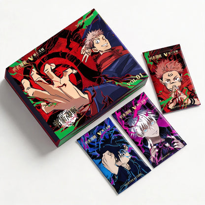 Jujutsu Kaisen Cards First Edition Domain Expansion Trading Cards Blind Box Collectible Limited Quantity Anime Cards