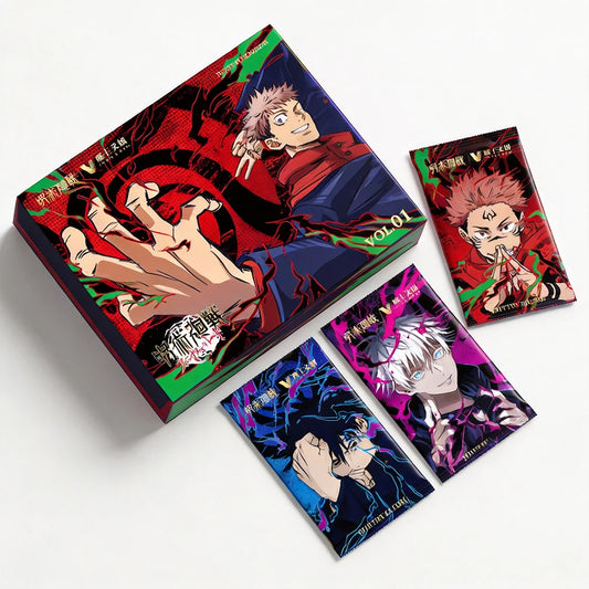 Jujutsu Kaisen Cards First Edition Domain Expansion Trading Cards Blind Box Collectible Limited Quantity Anime Cards