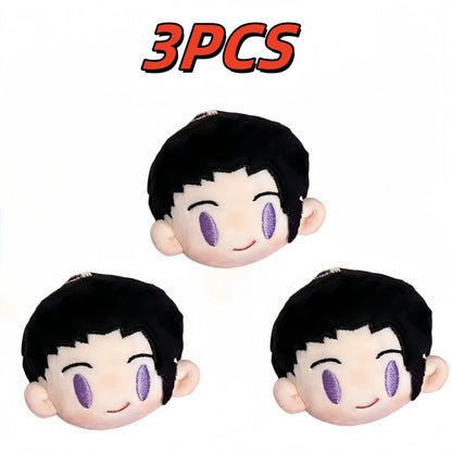 2025New Jujutsu Kaisen Keychain Plush Toys Anime Geto Suguru Satoru Gojos Doll Peluche Brinquedo Stuff Toys Fans Birthday Gifts - Jujutsu Kaisen Merch - Free Shipping Buy Now