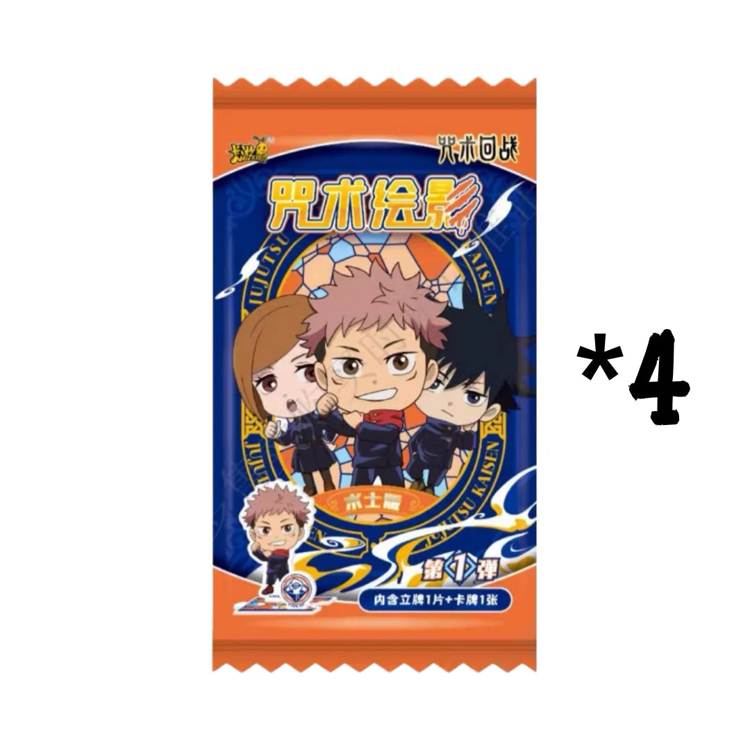 KAYOU Jujutsu Kaisen Collection Card Genuine Acrylic Card Gojo Satoru Ryomen Sukuna Exquisite Gift Box