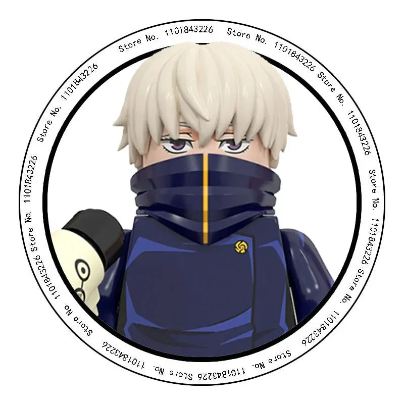 Jujutsu Kaisen Bleach Building Blocks Itadori Yuji Gojo Satoru Ryomen Sukuna Mini Action Figure Accessories Christmas Gifts