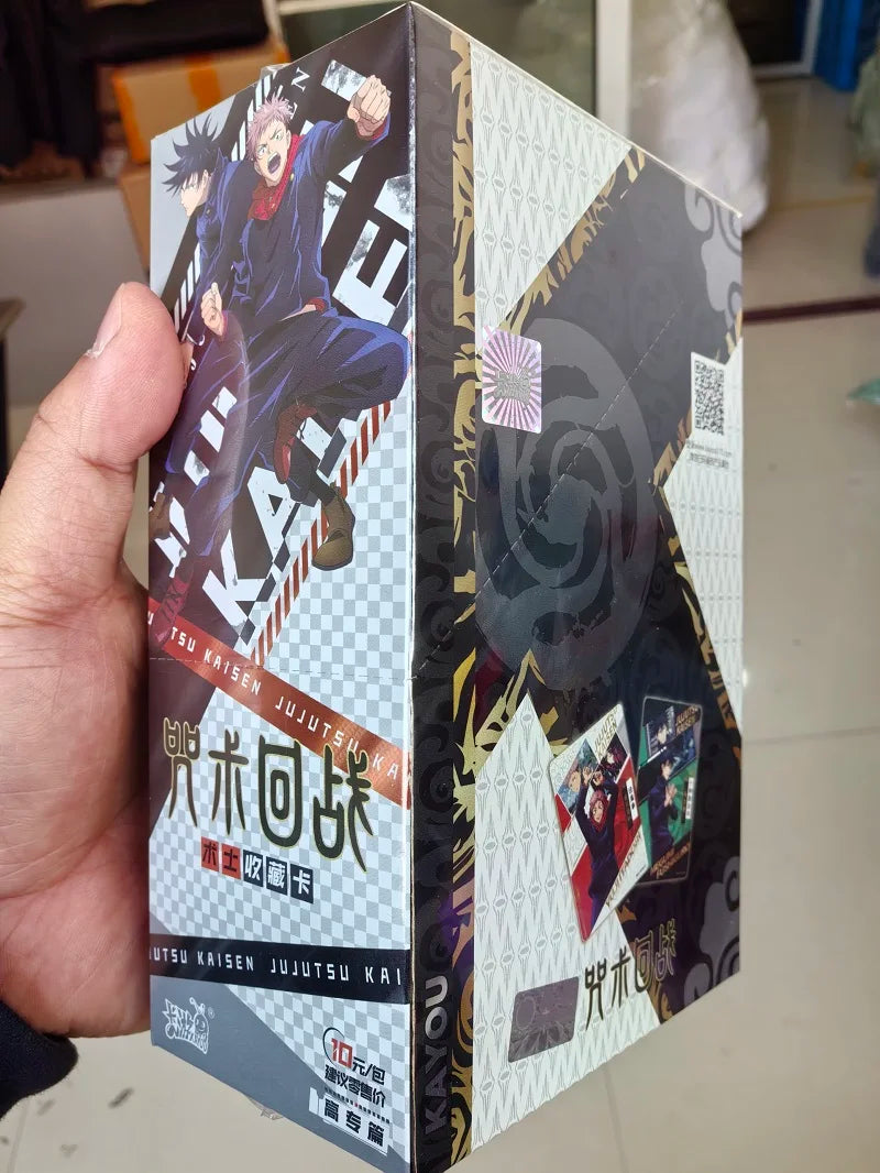 Genuine KAYOU Anime Jujutsu Kaisen Cards BP MR UR Collection Cards Satoru Gojo Character Itadori Yuji Game Card Toy