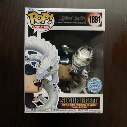 Suguru Geto(with Rainbow Dragon)#1891 Figure Jujutsu Kaisen Funko Pop Official Genuine Limited Edition Statue Fans Toy Gift