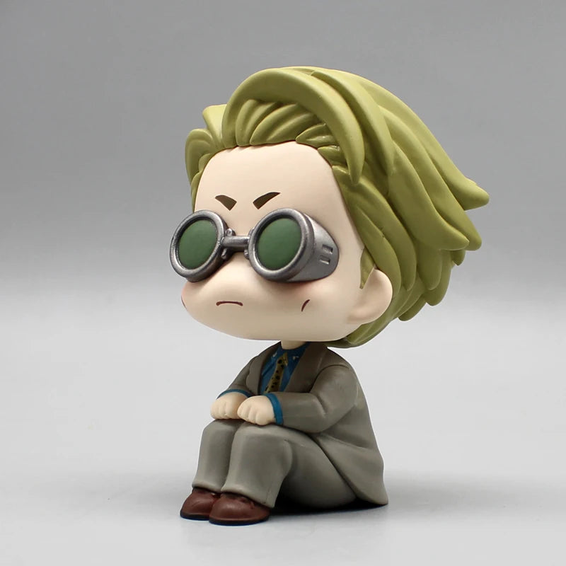 11cm Jujutsu Kaisen Gk Look Up Nanami Kento Anime Figure Q-Version Sitting =Statue Desktop Decoration Model Children'S Toy Gifts - Jujutsu Kaisen Merch - Free Shipping Buy Now