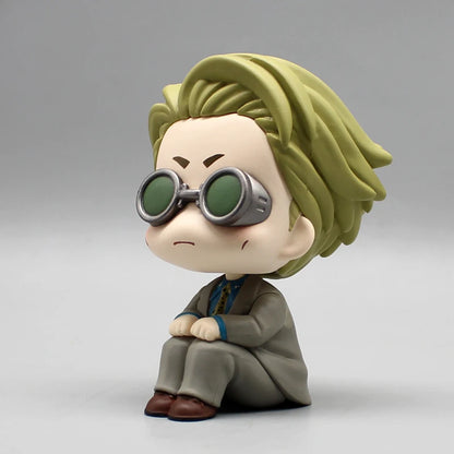 11cm Jujutsu Kaisen Gk Look Up Nanami Kento Anime Figure Q-Version Sitting =Statue Desktop Decoration Model Children'S Toy Gifts - Jujutsu Kaisen Merch - Free Shipping Buy Now