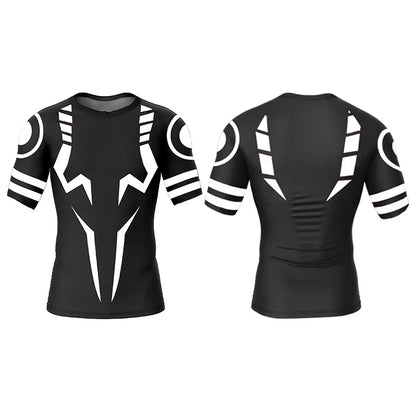 T-Shirt For Men Gym Graphic T Shirts Anime Jujutsu Kaisen 3D Print Compression Fitness Undershirt Tee Oversized Men Clothing Top - Jujutsu Kaisen Merch - Free Shipping Buy Now